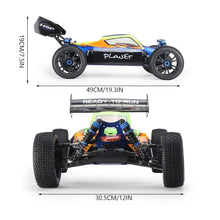 Load image into Gallery viewer, RC Racing Car, 1:8 Scale 2.4GHZ Remote Control Car 80KM/H High Speed Racing RC Truck Electric Toy Vehicle
