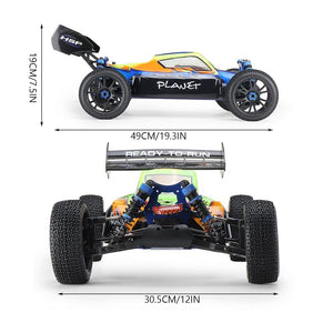 RC Racing Car, 1:8 Scale 2.4GHZ Remote Control Car 80KM/H High Speed Racing RC Truck Electric Toy Vehicle