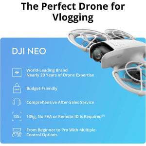 Drone 4K UHD Mini Quadcopter for Adults, 135g Self Flying Drone that Follows You, Palm Takeoff, AI Subject Tracking, QuickShots