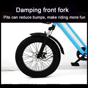 Mountain Tricycle for Adults, 7 Speed Three Wheel Bicycles, 20 Inch Fat Tire Off Road Tricycles Trikes
