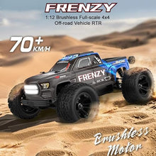 Load image into Gallery viewer, 1/12 Brushless RC Cars for Adults, RC Trucks 4x4 Offroad Waterproof, Electric Powered High Speed
