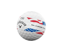 Load image into Gallery viewer, Callaway Golf Chrome Tour X 2026 Golf Balls(USA Stripe,One Dozen)
