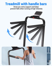 Load image into Gallery viewer, Superun Walking Pad Treadmill with Handle Bar - Classic Black
