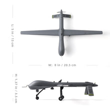 Load image into Gallery viewer, 1B Predator Drone 1/72 Metal Airplane Model Kits with Stand CAFB 432nd Wing DieCast Alloy Fighter Model Pre-Build Military Aircraft Collection
