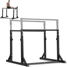 Load image into Gallery viewer, VEVOR Dip Bar, 800 lbs Capacity
