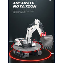 Load image into Gallery viewer, 4 in 1 Remote Control Excavator with Grab Drill Metal Shovel, 22 Channel Full Functional Construction Tractor
