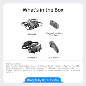 2 Fly More Combo (1 Battery), FPV Drones with Camera for Adults 4K, Immersive Experience, Built-in Propeller Guard, Black