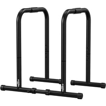 Load image into Gallery viewer, RELIFE REBUILD YOUR LIFE Dip bars &amp;Dip Station  (Black)
