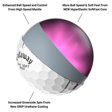 Load image into Gallery viewer, Callaway Golf ERC Soft Golf Balls (Reva Triple Track)
