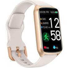 Load image into Gallery viewer, Amzhero Health Fitness Tracker with 24/7 Heart Rate, Blood Oxygen -Starlight
