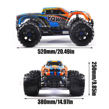 Load image into Gallery viewer, Nitro Powered Car 1/8 RC Truck Hobby Grade Racing Car for Adult 20.5IN 26CXP Nitro Engine RC Rock Crawler Remote Control

