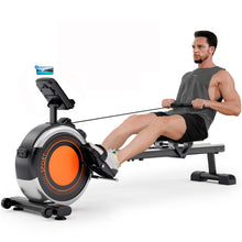 Load image into Gallery viewer, Dripex Rowing Machine - Orange/Silver

