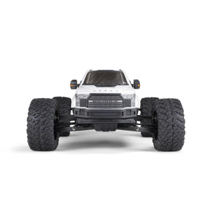 RC Truck Big Rock 6S 4WD BLX 1/7 Monster Truck RTR (Battery and Charger Not Included) White, ARA7612T3