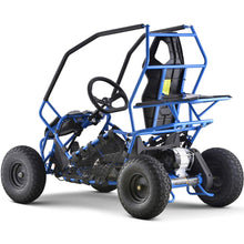Load image into Gallery viewer, Kids Electric Go Kart Maverick 1000w Blue
