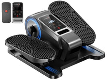 Load image into Gallery viewer, Under Desk Elliptical Machine, Electric Seated Pedal Exerciser, Quiet Leg Exerciser While Sitting for Seniors, Mini Portable Leg Exercise Machine with Remote, Adjustable 12-Speeds, Manual &amp; Auto Mode
