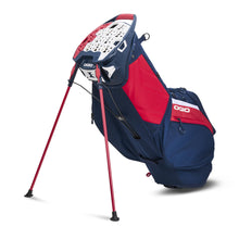 Load image into Gallery viewer, OGIO Golf Silencer Stand Bag (Red/White/Blue)
