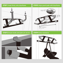 Load image into Gallery viewer, KAKICLAY 2026 Upgrade Multi-Grip Pull Up Bar with Smart Larger Hooks Technology
