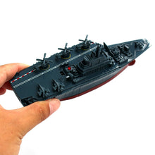 Load image into Gallery viewer, Military Remote Control Aircraft Carrier Model RC Boat Ship Speedboat Yacht Electric Water Toy - Blue (2.4G, No Antenna)
