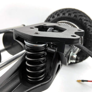 4WD Electric Mountain Skateboard Conversion Kit 4 Wheels Drive Off-Road Skateboard with LCD Display Remote