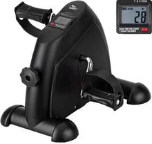 Load image into Gallery viewer, Mini Exercise Bike, Uten Under Desk Bike Pedal Exerciser - Black
