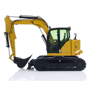Metal 1/14 RC Hydraulic Excavator C308 Radio Controlled Digger Construction Vehicle RTR Model ST8 Radio Battery Hobby