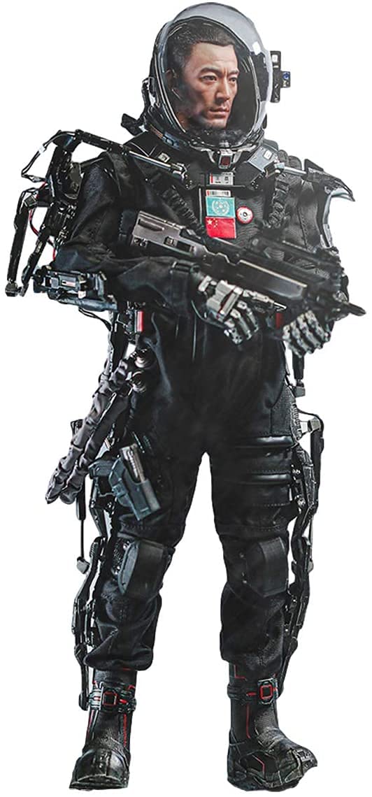 The Wandering Earth cixin liu 1/6 Scale Rescue Unit Captain Wang Lei 12 inch
