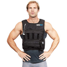 Load image into Gallery viewer, RUNmax rf20nop Run Fast 12lb-140lb Weighted Vest (without Shoulder Pads, 20lb),Black
