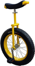 Load image into Gallery viewer, 14-24 inch Unicycle Perfect Beginner&#39;s Unicycle with Adjustable seat Alloy Rim and Extra-Thick Tires (Size : 20inch)
