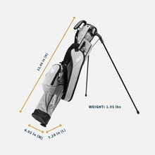 Load image into Gallery viewer, The Original Lightweight Sunday Golf Bag with Stand – Easy to Carry, Durable Pitch &amp; Putt Bag for Driving Range, Par 3 &amp; Executive Courses
