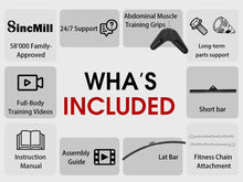 Load image into Gallery viewer, Home Gym SCM-1350 158LB Multifunctional Full Body Home Gym Equipment
