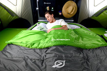 Load image into Gallery viewer, SylvanSport Cloud Layer Sleeping Bag for Adults - Adjustable Layers for 3-4 Season use - Integrated Cotton Sheet
