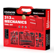 Load image into Gallery viewer, STARWORK TRUE MECHANIC™ 313-Piece Mechanics Tool Set and Socket Set
