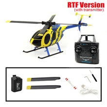 Load image into Gallery viewer, Gyro Stabilized RC Helicopter, Remote Control Helicopter for Adult Beginner, 2.4G 4CH Altitur Control RC Aircraft (RTF Version)
