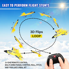 Load image into Gallery viewer, RC Airplane Remote Control Airplane Toys 2.4 GHZ Smart 6-axis Gyro Stabilizer
