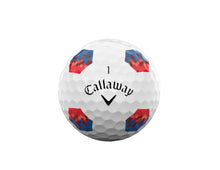 Load image into Gallery viewer, Callaway Golf Chrome Tour X Golf Balls (True Track (Blue/Red)
