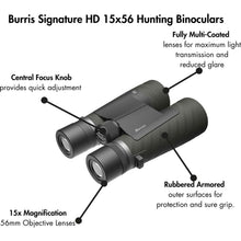 Load image into Gallery viewer, BURRIS SigHD 15x56, Green/Gray (300296)

