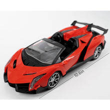 Load image into Gallery viewer, Electric Sport Roadster,1/16 Red Sports Racing Remote Control Car,RC Model Toy for Kids Aged 4-12

