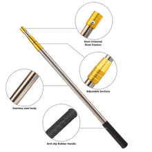 Load image into Gallery viewer, Aofong Fish Gaff 6.2ft Telescopic Rods with 1 to 3-Teeth,Sea and Ice Fishing Spear,Stainless Steel Inverted Tooth Harpoons,Thickened Fish Gig (6.2ft+3 Teeth)
