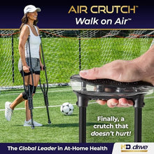 Load image into Gallery viewer, Air-Crutch Lightweight Walking Crutch, Adult Crutches for Walking with Comfortable Underarm
