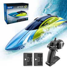 Load image into Gallery viewer, 4DRC RC Boat,S4 Remote Control Boat for Kids Adults,2 Modular Batteries,20+ MPH 2.4GHz High Speed Racing Boats for Pools and Lakes
