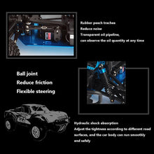 Load image into Gallery viewer, 1/10 Nitro RC Truck for Adult Two Speed RC Car Rock Crawler 4WD Remote Control Car Nitro Gas Power Off Road
