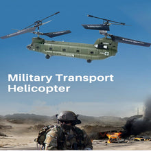 Load image into Gallery viewer, Remote Control Helicopter, S026H Military Transport RC Helicopter with Altitude Hold, One Key take Off/Landing
