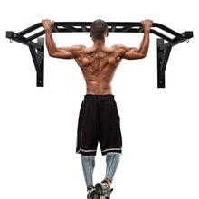 Load image into Gallery viewer, ptlsy Wall Mounted Pull Up Bar with Multi Grip
