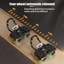 Load image into Gallery viewer, 2025 New Ab Wheel Roller with Elbow Support - Automatic Rebound Abdominal Wheel Roller (Blue)
