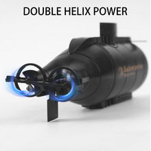 Load image into Gallery viewer, Mini Remote Control Submarine Boat Nuclear Submarine RC Race Boat 6CH High Speed Waterproof Diving in Pools Lake Gift Toy Kids Boys
