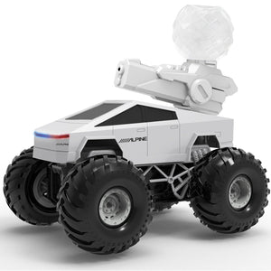 2-in-1 Trucks Toy-1/16 Remote Control Monster Trucks Toy, Amphibious 4WD All Terrain Off-Road Waterproof Pickup, 2.4GHZ Vehicles