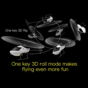 RC Helicopter, 4 Channel Remote Control Helicopter with 6-Axis Gyro, 2.4GHz RC Aircraft with 3D Flips, Altitude Hold, One Key Take Off/Landing