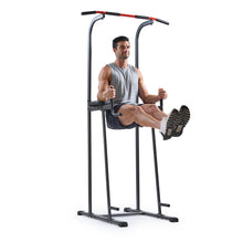 Load image into Gallery viewer, Sunny Health &amp; Fitness Multi-Function Compact Power Tower Pull Up Bar- 300 LB Weight Capacity
