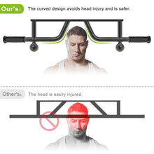 Load image into Gallery viewer, Kipika Heavy Duty Wall Mounted Pull Up Bar - Multihandle with Ball
