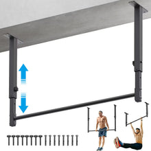 Load image into Gallery viewer, Kipika 48" Heavy Duty Ceiling Pull Up Bar -  Base Size: 8.3"x2"
